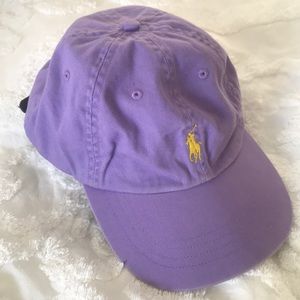 Purple women’s Ralph Lauren hat